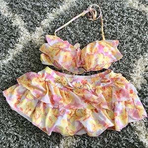 Japan Boutique cute Bikini Top and Skirt